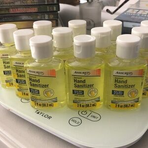 Yellow Hand Sanitizer - 2 fl oz Lot of 12 Bottles